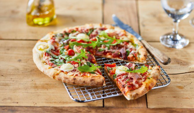 PIZZA JAMB SPECK/ROQUETTE